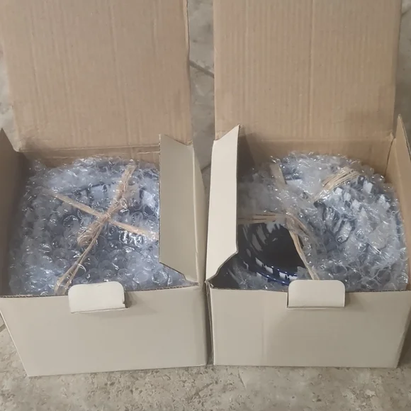 West Elm Indigo Tie Dye Bowl Set - Picture 2 of 4